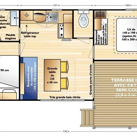 Kemping Camping Abijune Le Tilleul